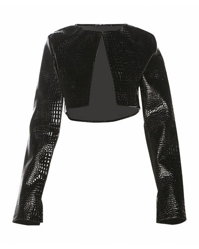 ASA Faux Croco Jacke