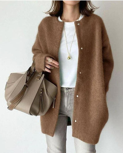 Fenna - weiche lange Strickjacke für einen bequemen Stil