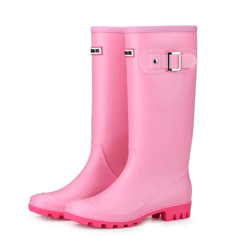 Scarlett - klassischer wasserdichter Stiefel mit verstellbarer Schnalle