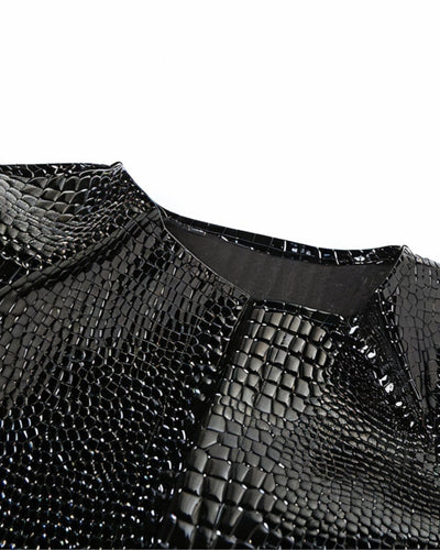ASA Faux Croco Jacke