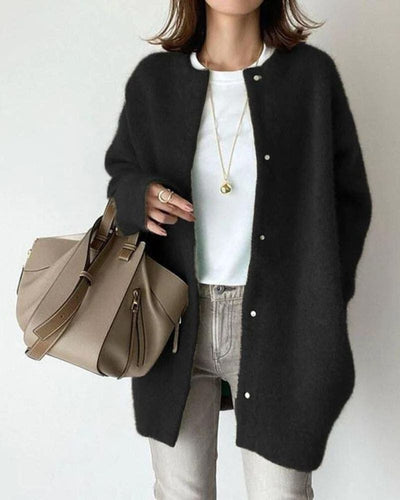 Fenna - weiche lange Strickjacke für einen bequemen Stil