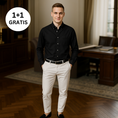ALVAR – DAS LANGARML-HEMD FÜR MÄNNER MIT KLARHEIT UND STIL