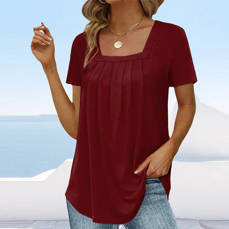 Aracely - Falten Bluse