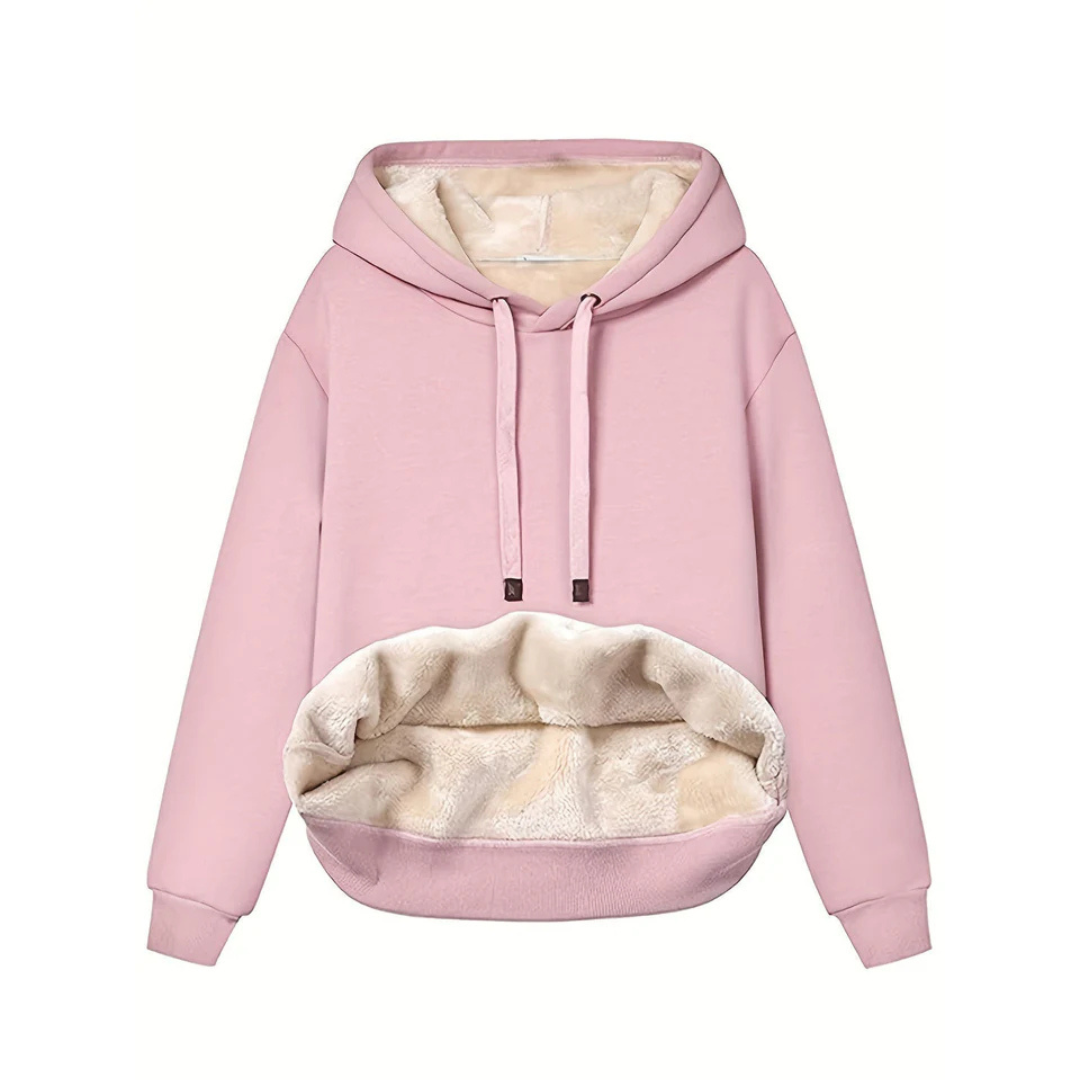 Larania | Damen Bequeme Winter Kapuzenpulli | Warme