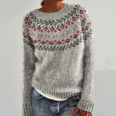 Isoldetima | Damen Strick Pullover | Warme