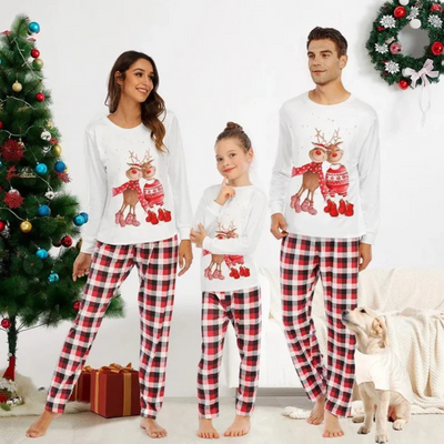 Faminzia | Familie Weihnachten Pyjama Satz | Winter