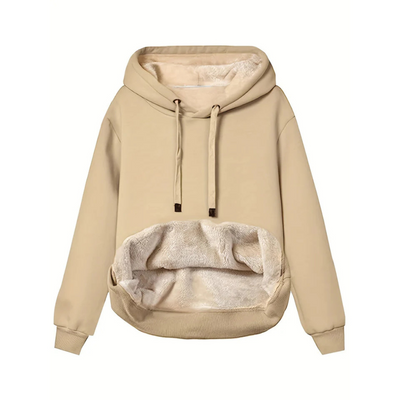 Larania | Damen Bequeme Winter Kapuzenpulli | Warme