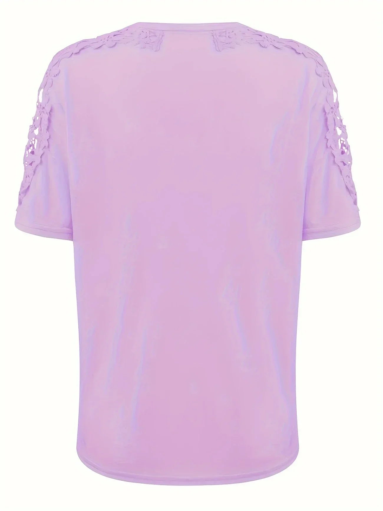 Ancuta – Elegantes Sommer Kurzarm T Hemd Mit Spitze