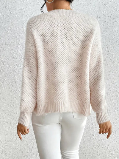Penelope - weicher Strickcardigan mit Knopfverschluss für mühelosen Chic