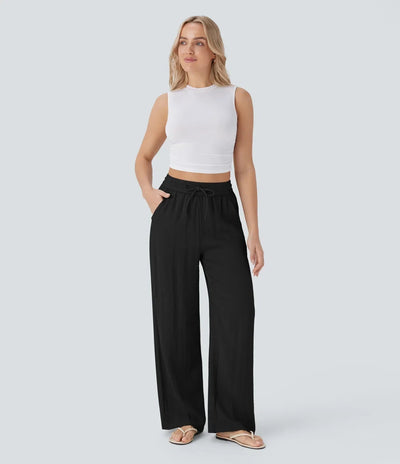Zafeiria - Elegante Leinenhosen
