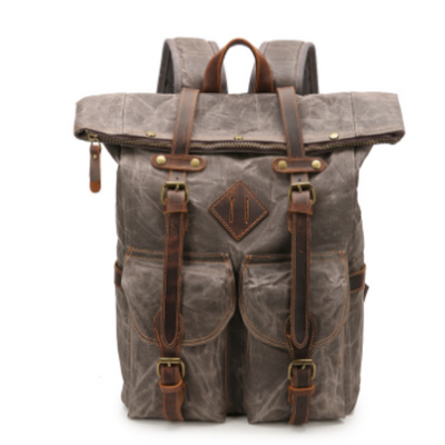Eliarim | Damen Leinwand Vintage Rucksack | Draußen