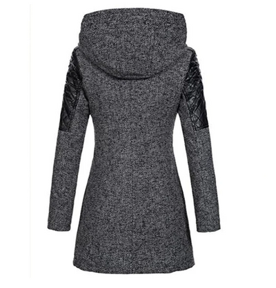 Riley - Lange Winterjacke mit Kapuze für Frauen
