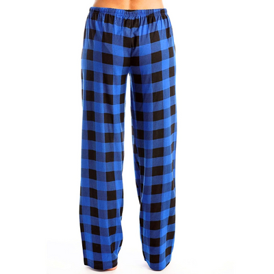 Asanta | Damenhosen | Weihnachtlich karierte Pyjamahose für Damen | Bequem