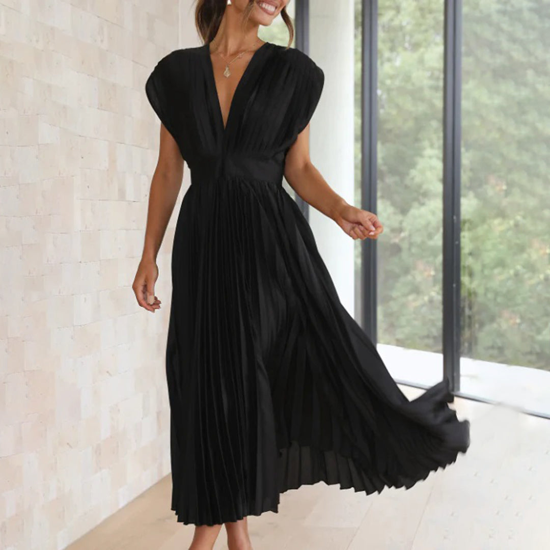 Amira Elegantes Kleid Für Damen - Vielseitig, Figurbetont & Aus Hochwertigen Stoffen, In Verschiedenen Farben