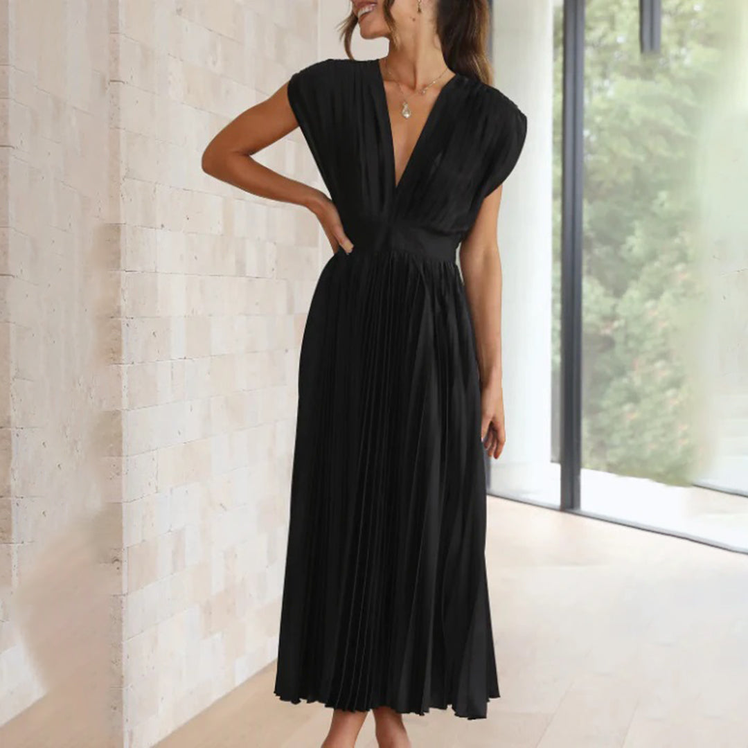 Amira Elegantes Kleid Für Damen - Vielseitig, Figurbetont & Aus Hochwertigen Stoffen, In Verschiedenen Farben
