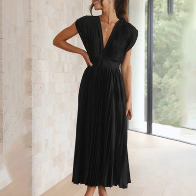 Amira Elegantes Kleid Für Damen - Vielseitig, Figurbetont & Aus Hochwertigen Stoffen, In Verschiedenen Farben