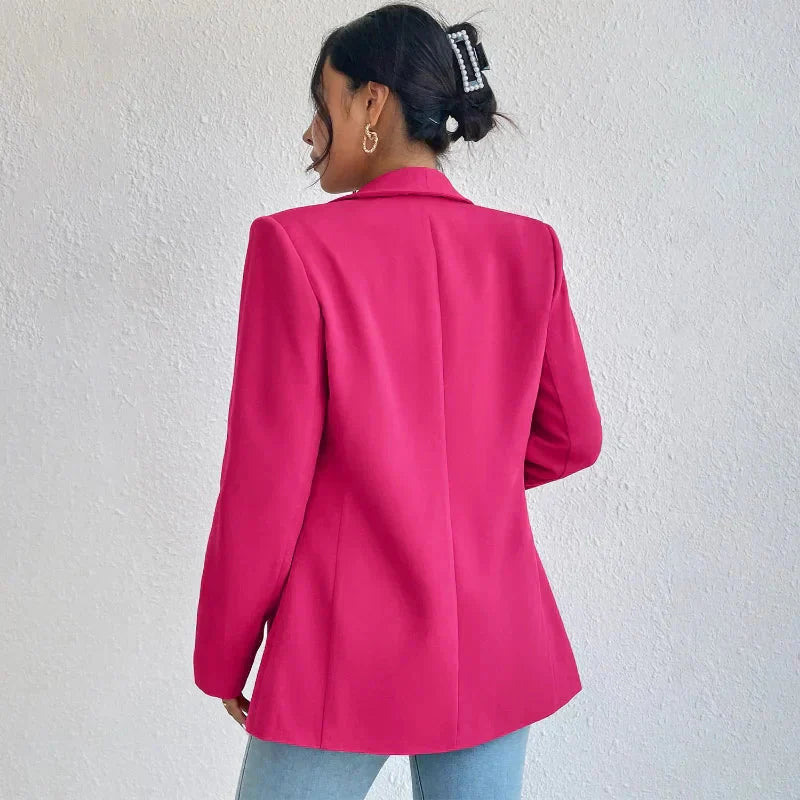 Blazer | Offene Vorderseite | Lang | Blazermantel | Damenbekleidung