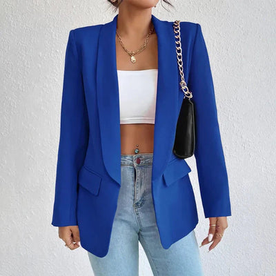 Blazer | Offene Vorderseite | Lang | Blazermantel | Damenbekleidung