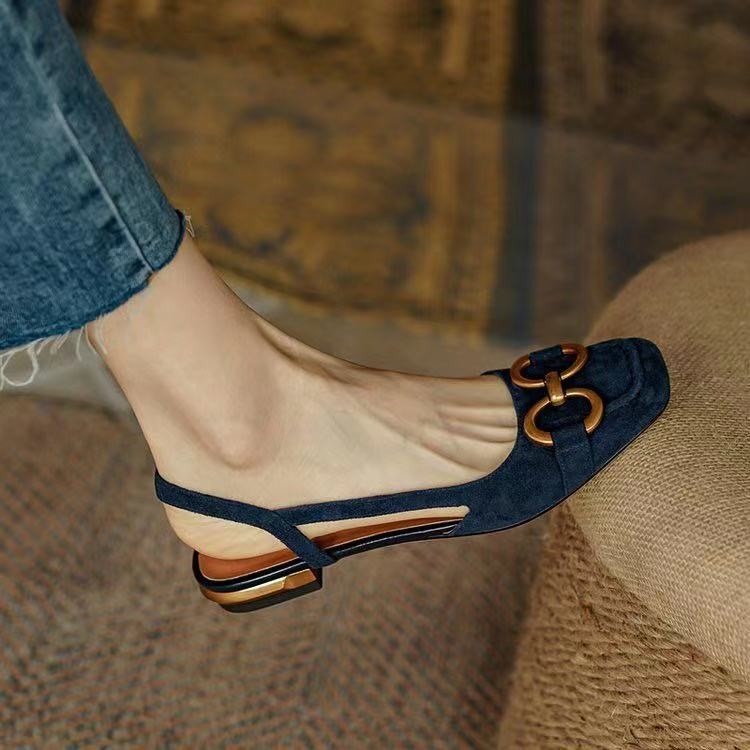 Suuze - elegante Slingbacks aus Wildleder