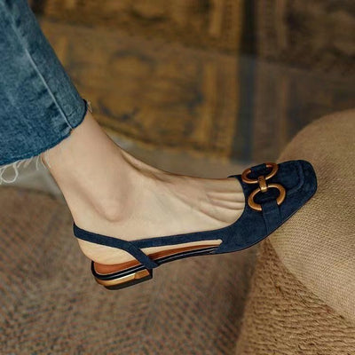 Suuze - elegante Slingbacks aus Wildleder