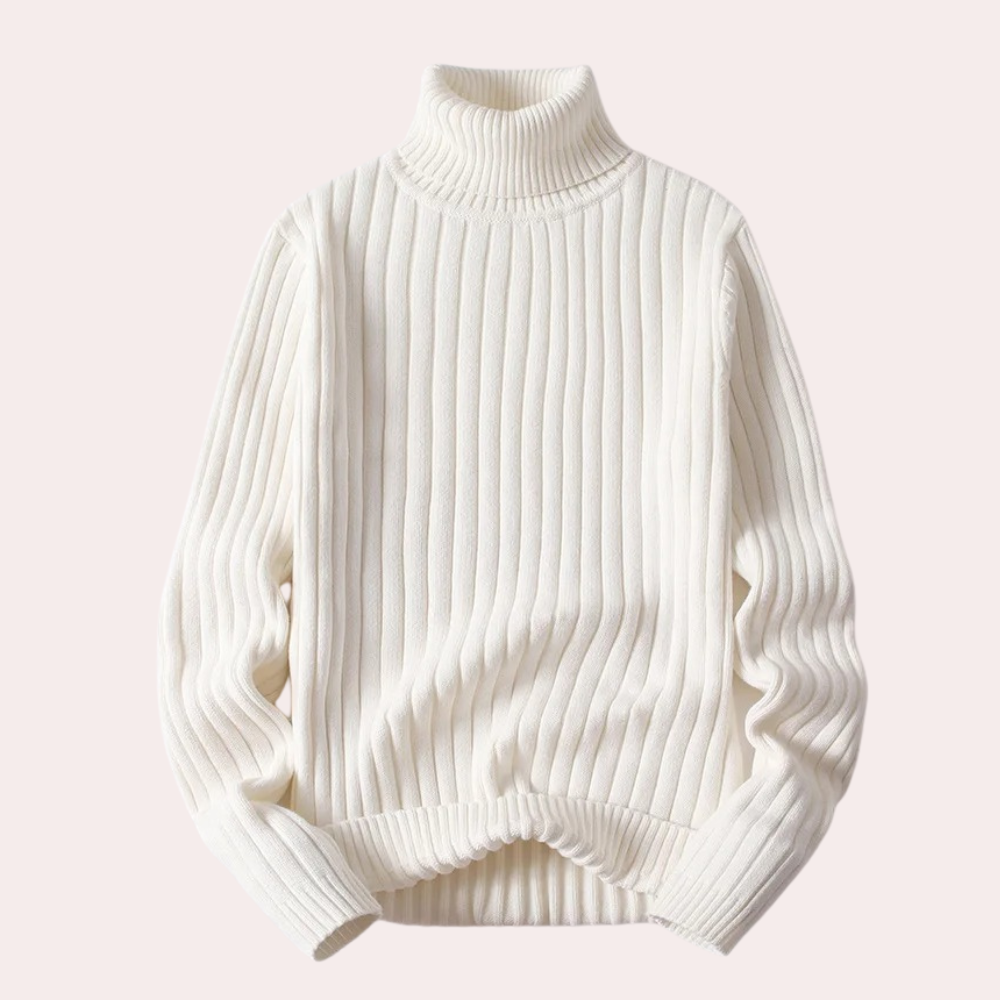 Lana - Damen-Rollkragenpullover mit vollen Ärmeln