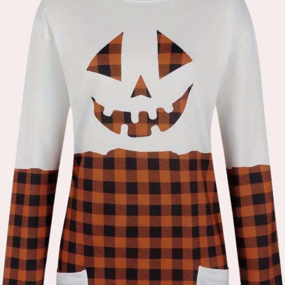 Zyna - Toller Halloween-Pullover für Frauen