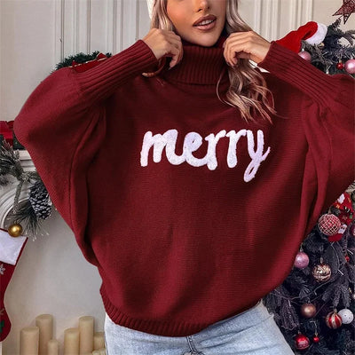 Helenna - Retro-Weihnachtspullover