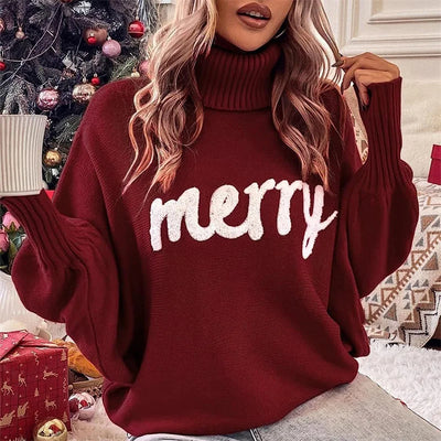Helenna - Retro-Weihnachtspullover