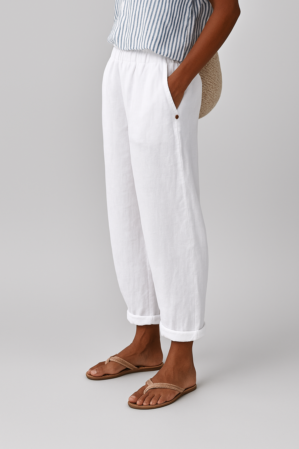 Yanchik - Stylische Hose Mit Seitentaschen
