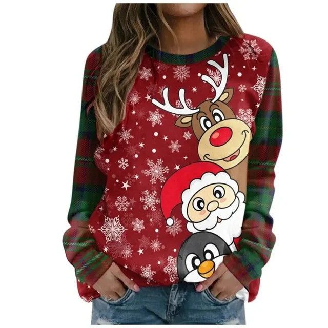 Jami - Damen-Weihnachtspullover