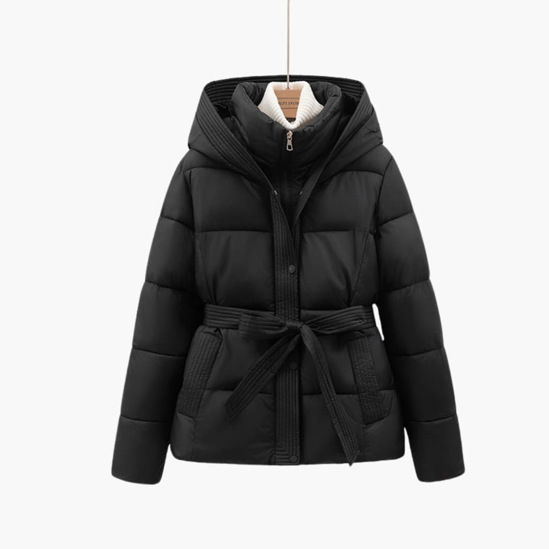 Daunenjacke | Kapuzenjacke | Gürtel | Daunenjacke | Wintermäntel und -jacken für Damen