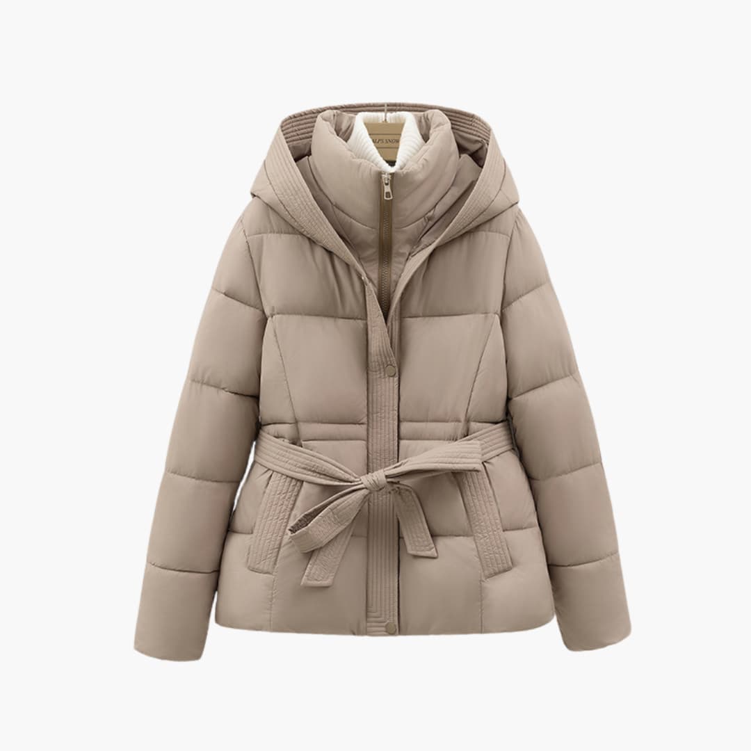 Daunenjacke | Kapuzenjacke | Gürtel | Daunenjacke | Wintermäntel und -jacken für Damen