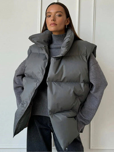 Daunenjacke | Warm | Kapuze | Winterjacke für Damen
