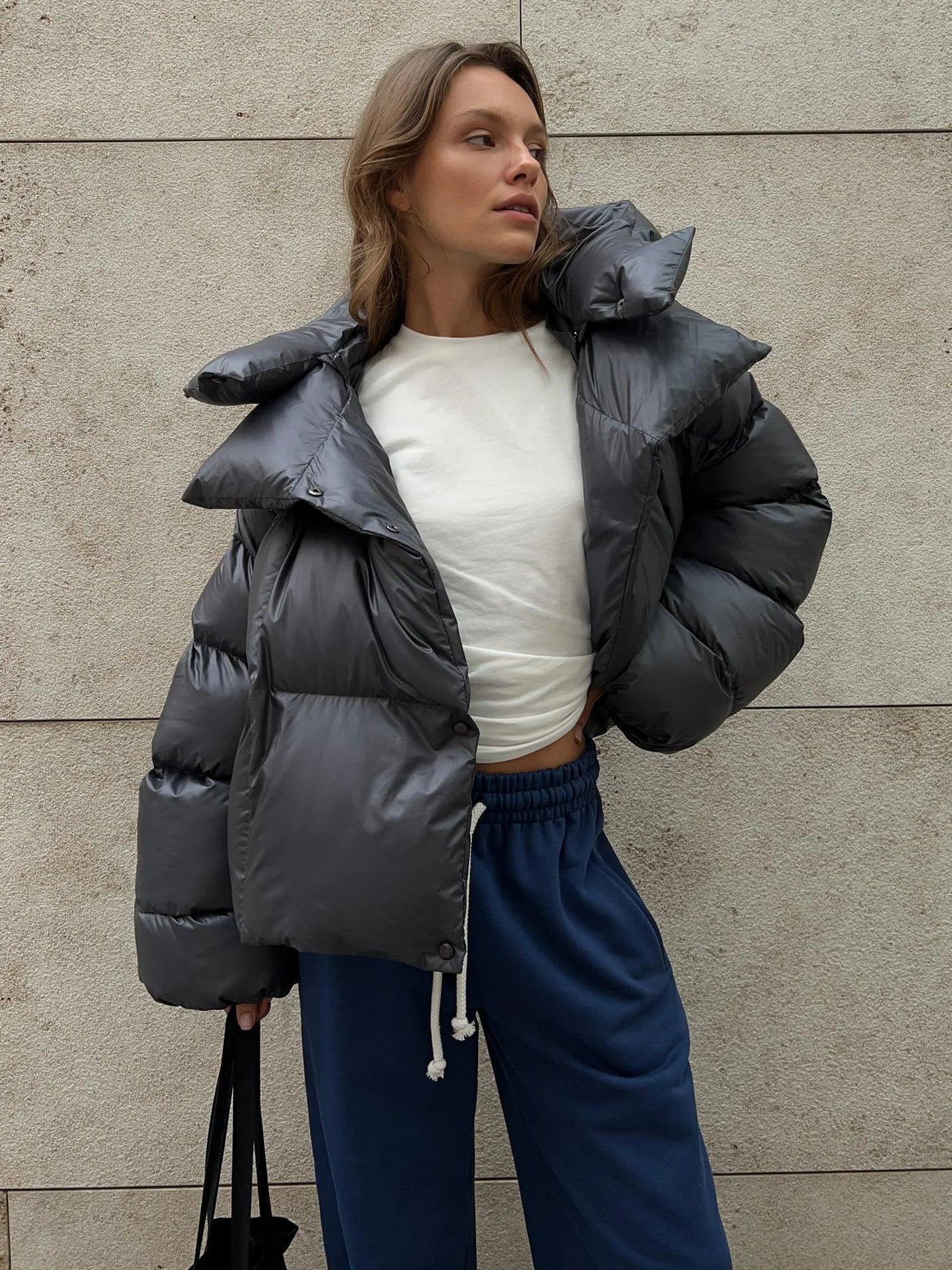 Daunenjacke | Warm | Kapuzenjacke | Daunenjacke | Winterjacken für Damen