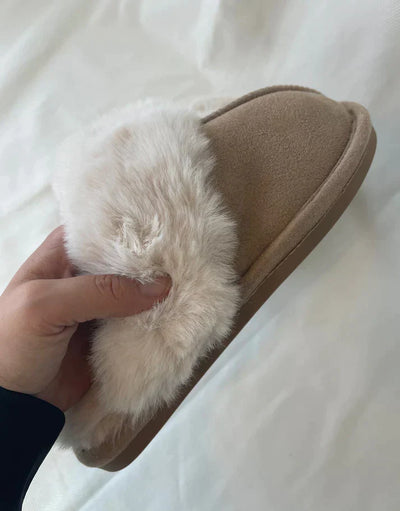 Karla - Teddybär Schuhe beige