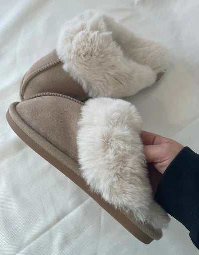 Karla - Teddybär Schuhe beige