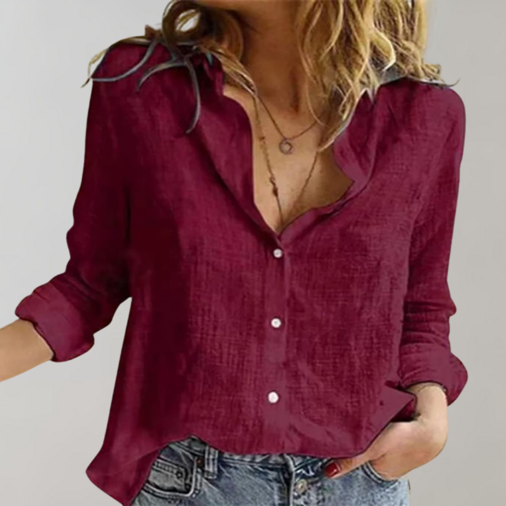 Avalon - Baumwollbluse für Frauen
