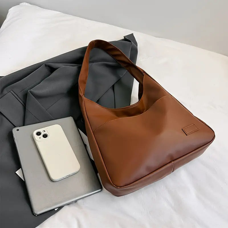 Einkaufstasche – ein Schulterriemen – groß – Umhängetasche – Kunstledertasche