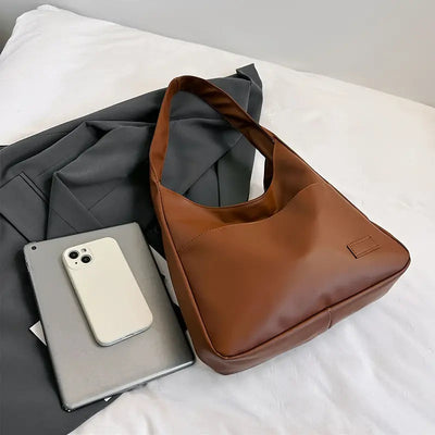 Einkaufstasche – ein Schulterriemen – groß – Umhängetasche – Kunstledertasche