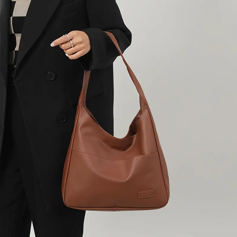 Einkaufstasche – ein Schulterriemen – groß – Umhängetasche – Kunstledertasche