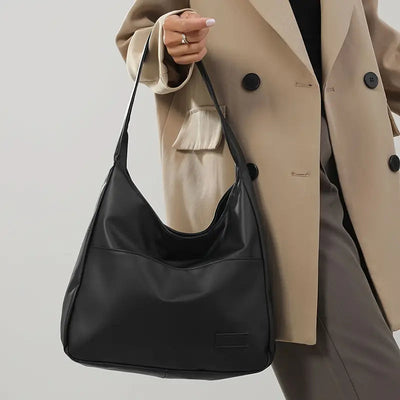 Einkaufstasche – ein Schulterriemen – groß – Umhängetasche – Kunstledertasche