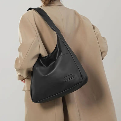 Einkaufstasche – ein Schulterriemen – groß – Umhängetasche – Kunstledertasche