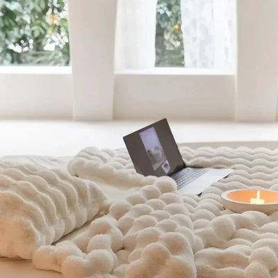 Felldecke | Plüsch | Fleece | Flauschige Decke | Winterdecke