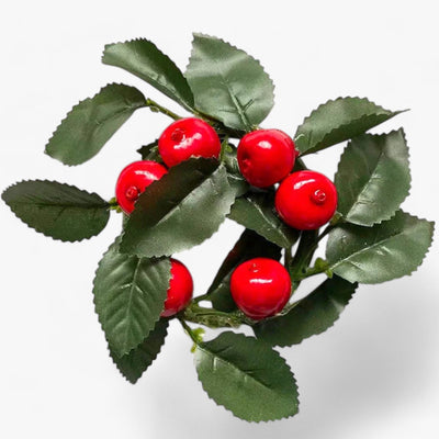 Festiva - Festliche Dekoration - Künstliche Hängebeeren für Weihnachten