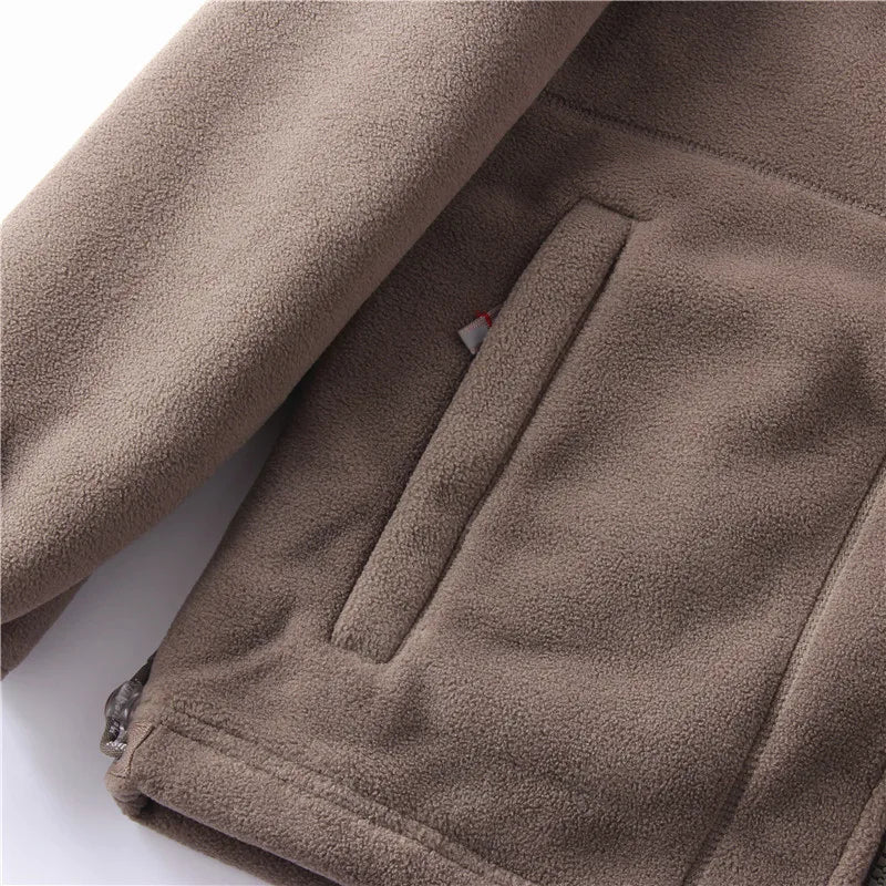Fleecejacke | Langarm | Warm | Fleecejacke mit Reißverschluss | Fleeceweste