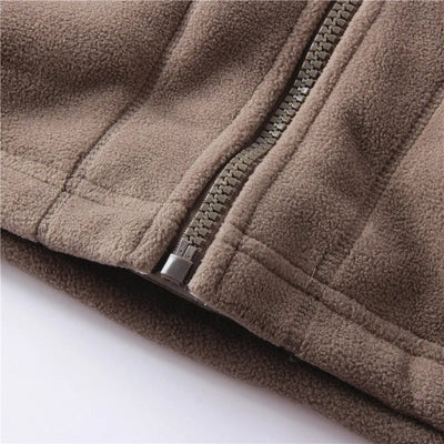 Fleecejacke | Langarm | Warm | Fleecejacke mit Reißverschluss | Fleeceweste