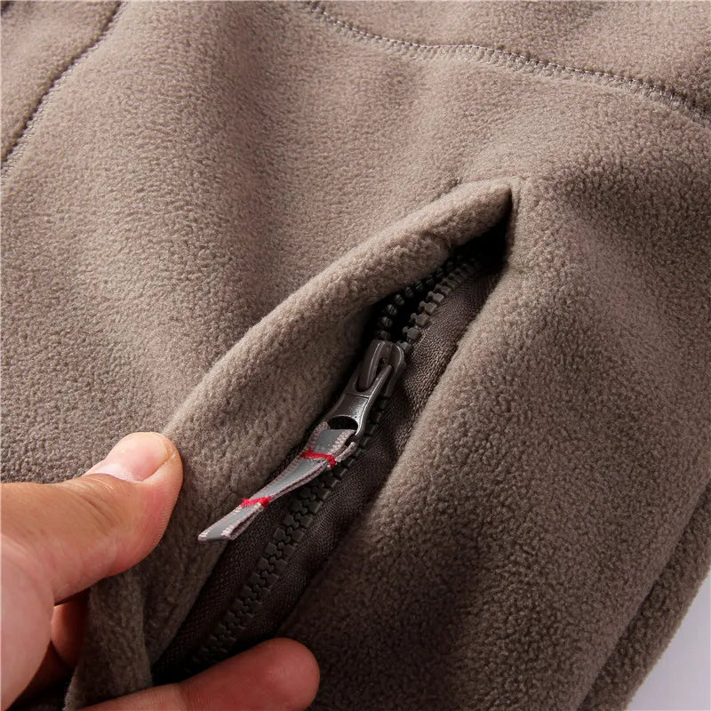 Fleecejacke | Langarm | Warm | Fleecejacke mit Reißverschluss | Fleeceweste