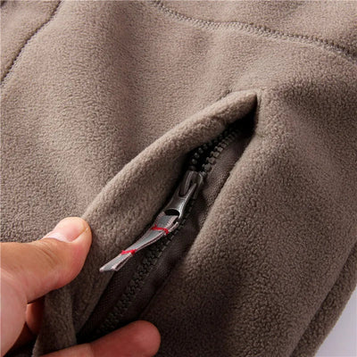 Fleecejacke | Langarm | Warm | Fleecejacke mit Reißverschluss | Fleeceweste