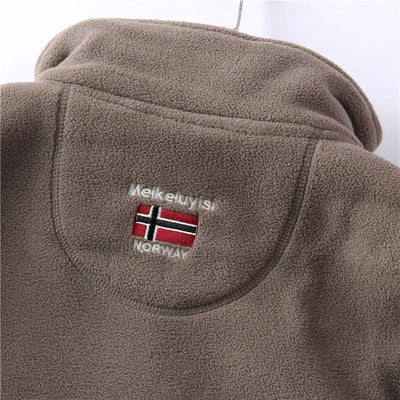 Fleecejacke | Langarm | Warm | Fleecejacke mit Reißverschluss | Fleeceweste