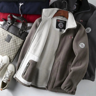 Fleecejacke | Langarm | Warm | Fleecejacke mit Reißverschluss | Fleeceweste